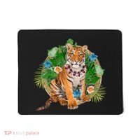 Tropical Tiger Vacation Mousepad thumb 0