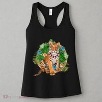 Tropical Tiger Vacation Women's Tank Top thumb 3