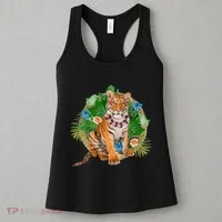 Tropical Tiger Vacation Women's Tank Top thumb 3