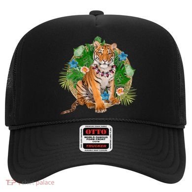Tropical Tiger Vacation Hat