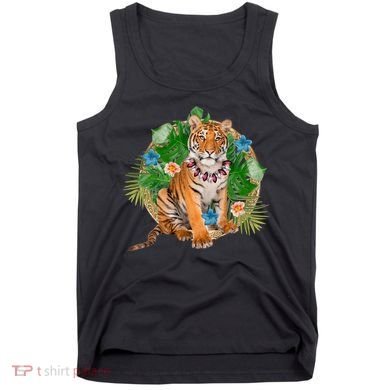 Tropical Tiger Vacation Tank Top