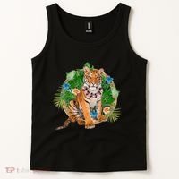 Tropical Tiger Vacation Tank Top thumb 2
