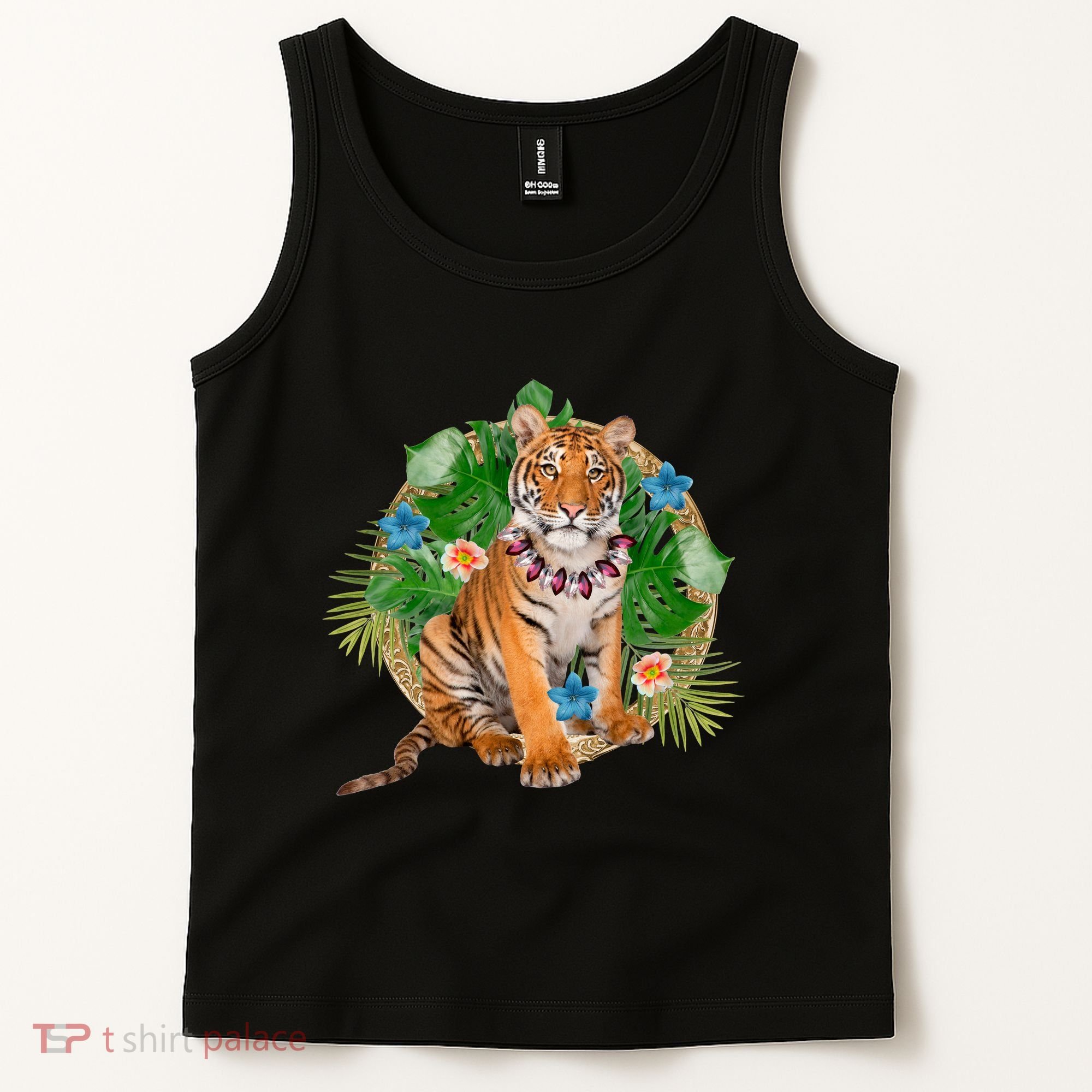 Tropical Tiger Vacation Tank Top