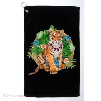 Tropical Tiger Vacation Golf Towel