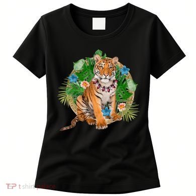 Tropical Tiger Vacation Women's T-Shirt