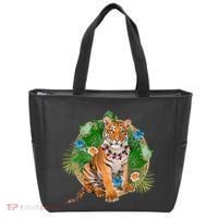 Tropical Tiger Vacation Tote Bag thumb 0