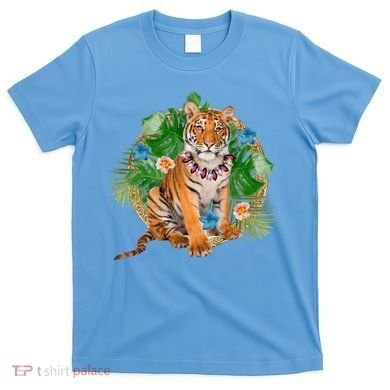 Tropical Tiger Vacation T-Shirt