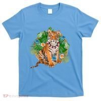 Tropical Tiger Vacation T-Shirt thumb 0
