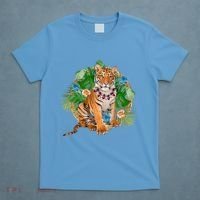 Tropical Tiger Vacation T-Shirt thumb 4