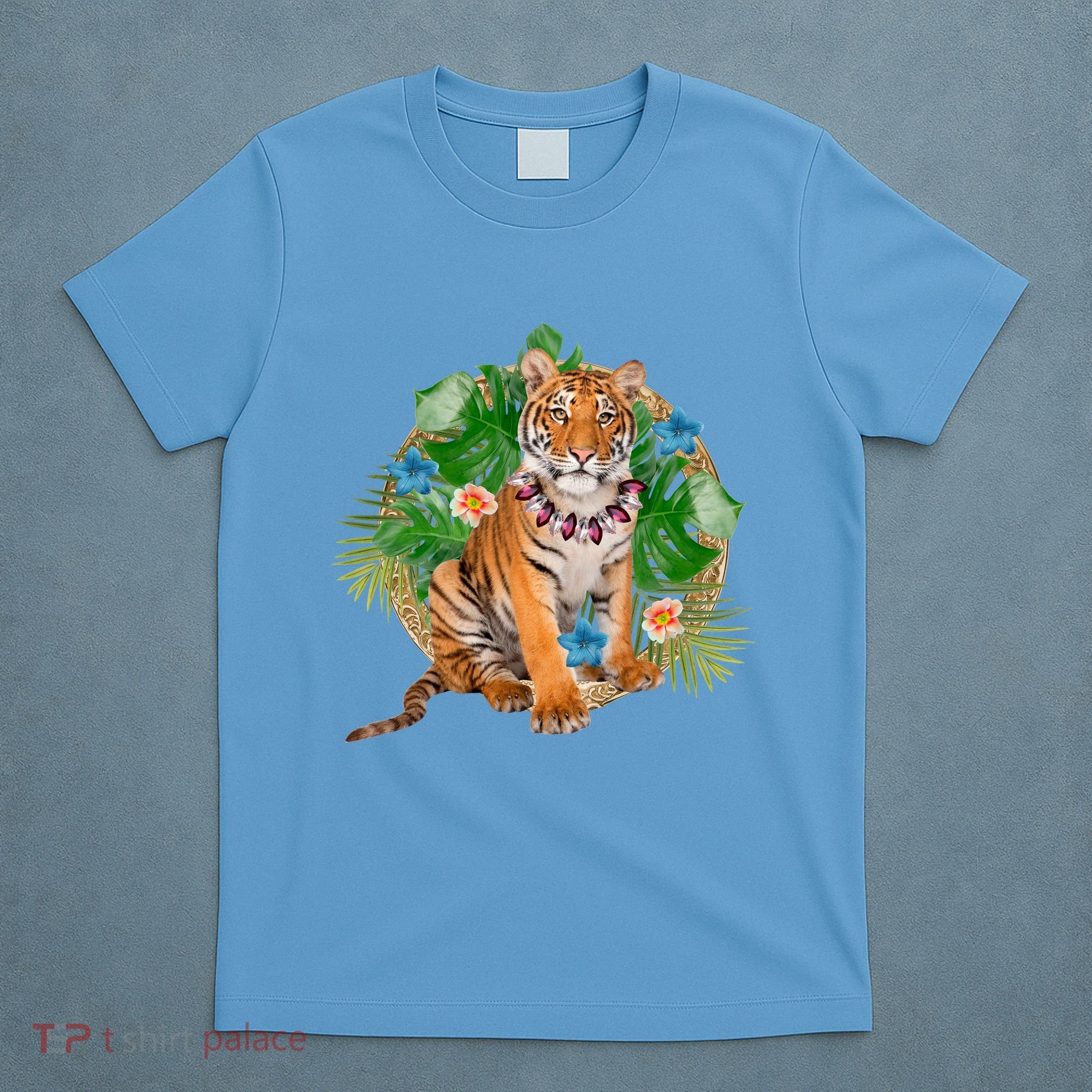 Tropical Tiger Vacation T-Shirt