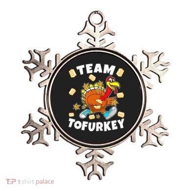 Team Tofurkey Vegan Tofu Thanksgiving Ornament