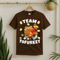 Team Tofurkey Vegan Tofu Thanksgiving T-Shirt thumb 2