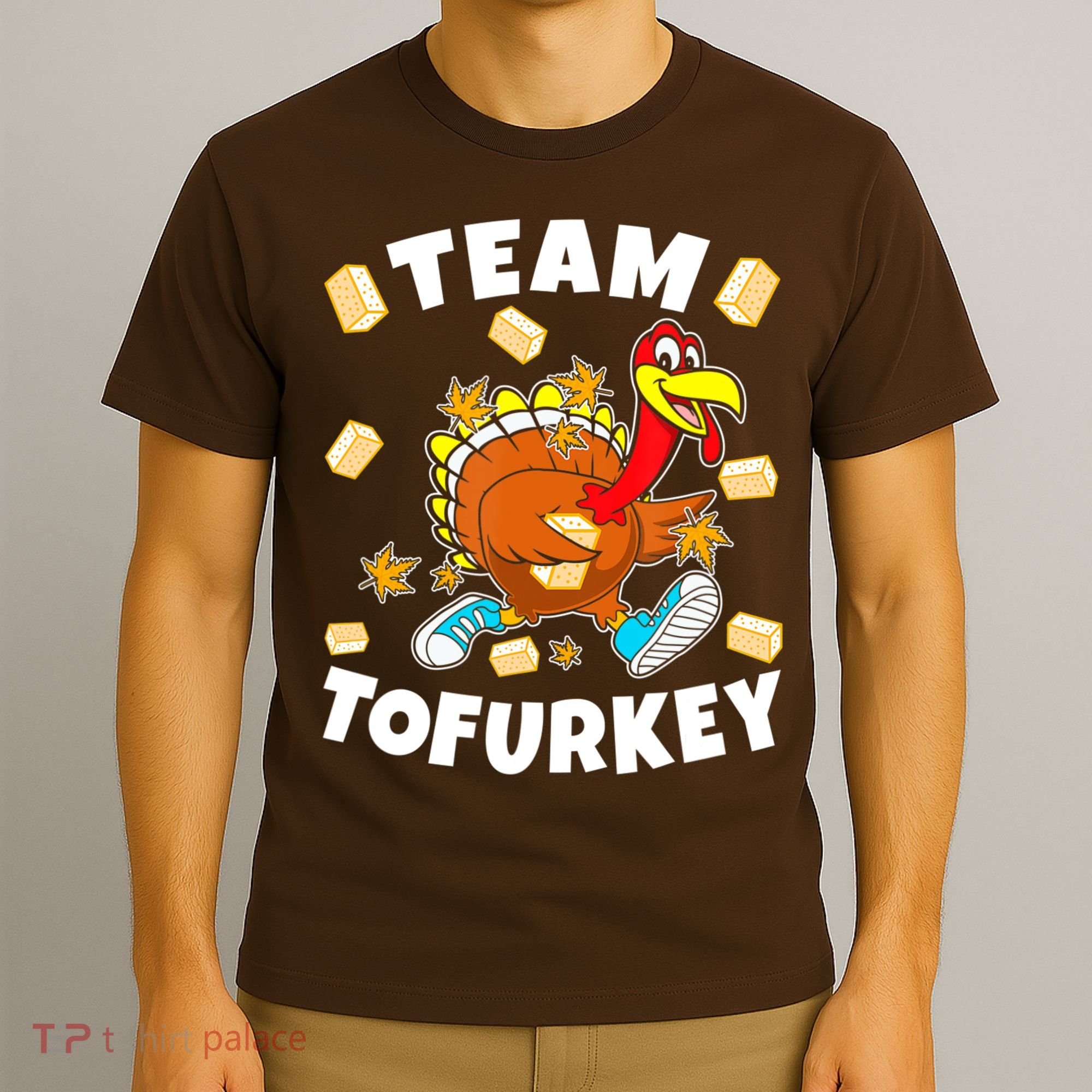 Team Tofurkey Vegan Tofu Thanksgiving T-Shirt