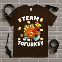 Team Tofurkey Vegan Tofu Thanksgiving T-Shirt thumb 5