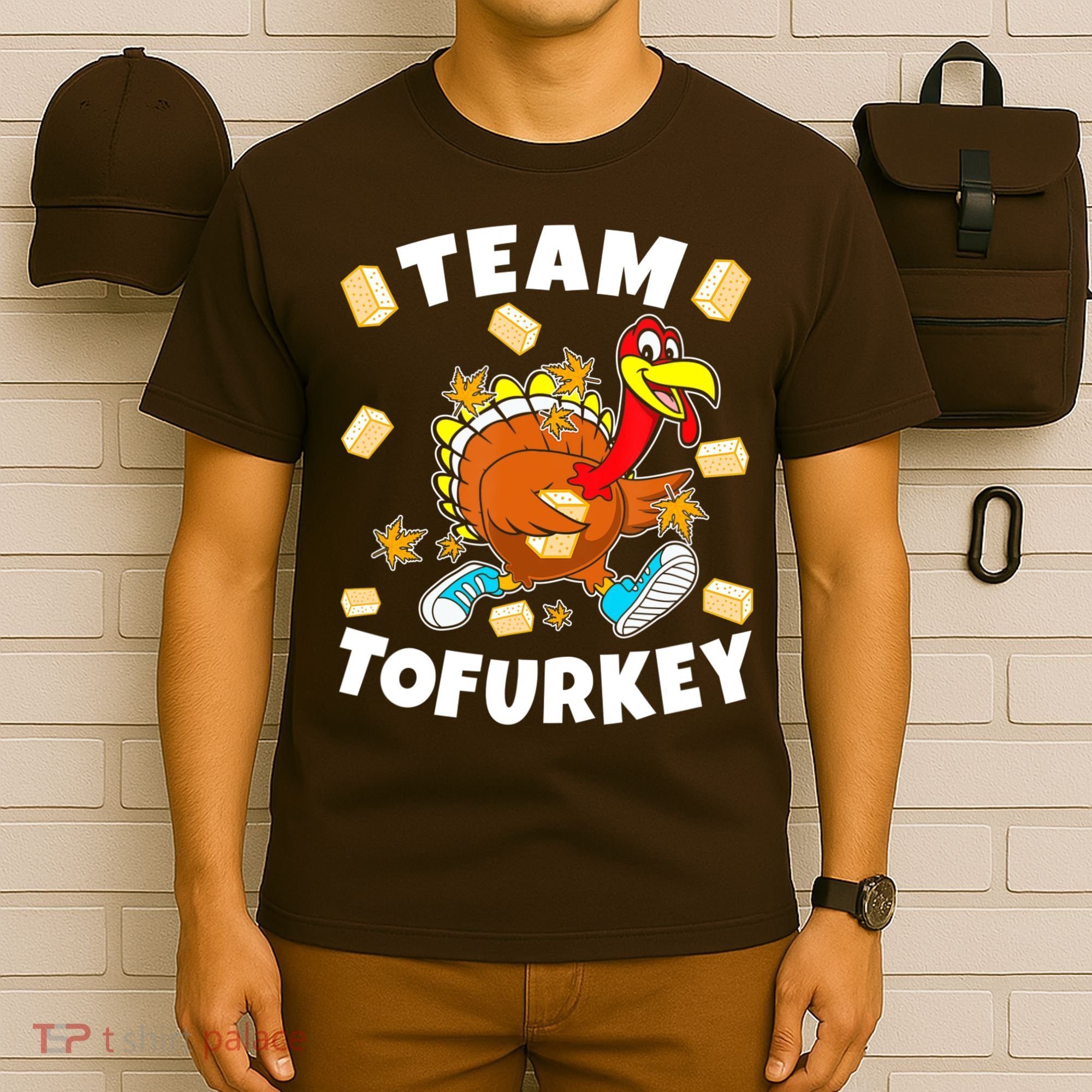 Team Tofurkey Vegan Tofu Thanksgiving T-Shirt