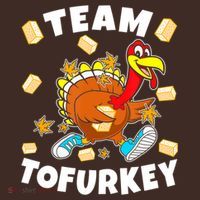 Team Tofurkey Vegan Tofu Thanksgiving Mousepad thumb 1