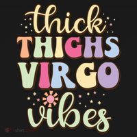 Thick Thighs Virgo Vibes August September Birthday Virgo Visor thumb 3