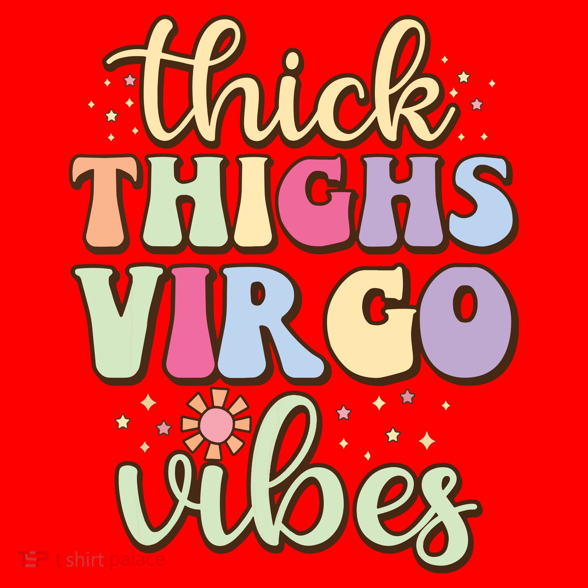 Thick Thighs Virgo Vibes August September Birthday Virgo Santa Hat
