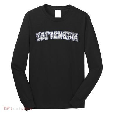 Tottenham Town Varsity Town Design Long Sleeve Shirt