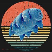 Tardigrade T Vintage Retro Microbiology Gift Water Bear T-Shirt thumb 7