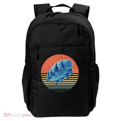Tardigrade T Vintage Retro Microbiology Gift Water Bear Backpack