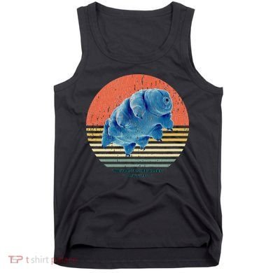 Tardigrade T Vintage Retro Microbiology Gift Water Bear Tank Top