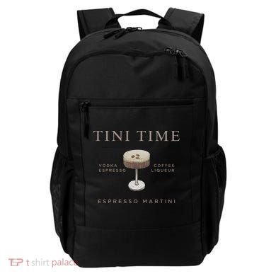 Tini Time Vodka Espresso Coffee Liqueur Espresso Martini Backpack