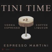Tini Time Vodka Espresso Coffee Liqueur Espresso Martini Women's Hoodie thumb 2