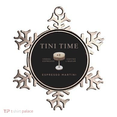 Tini Time Vodka Espresso Coffee Liqueur Espresso Martini Ornament