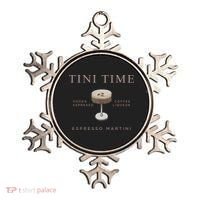 Tini Time Vodka Espresso Coffee Liqueur Espresso Martini Ornament thumb 0
