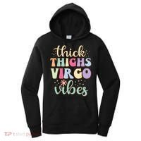 Thick Thighs Virgo Vibes August September birthday Virgo Women's Hoodie thumb 0