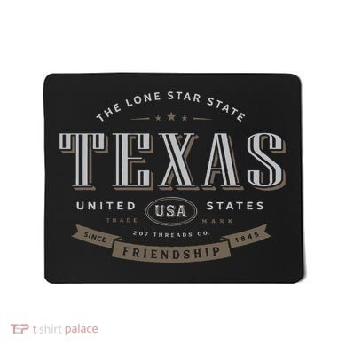 Texas Tx Vacation Souvenir Mousepad