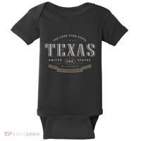 Texas Tx Vacation Souvenir Baby Bodysuit thumb 0