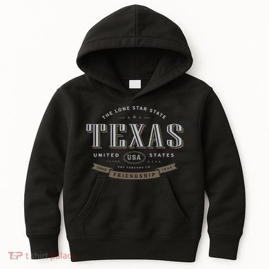 Texas Tx Vacation Souvenir Kids Hoodie