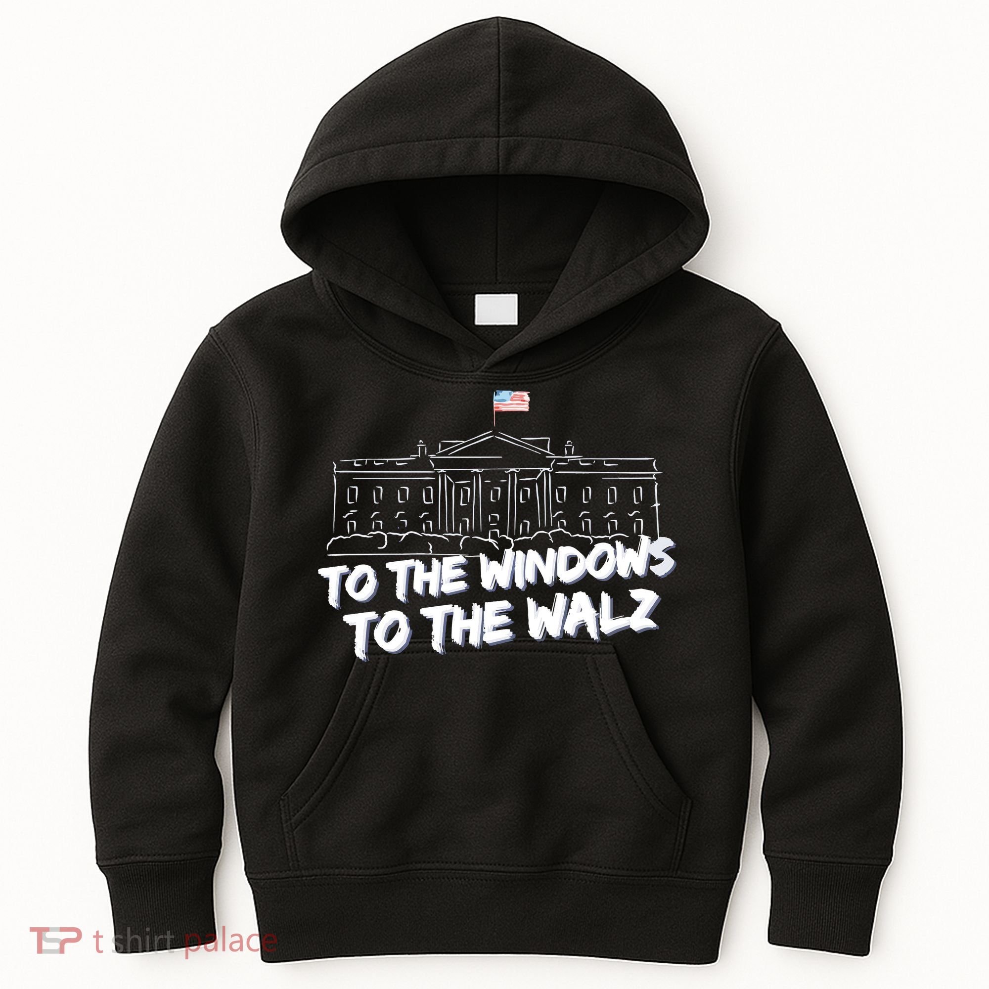 To The Windows To The Walz From The Windows To The Walz Tim Walz Kids Hoodie