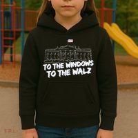 To The Windows To The Walz From The Windows To The Walz Tim Walz Kids Hoodie thumb 3