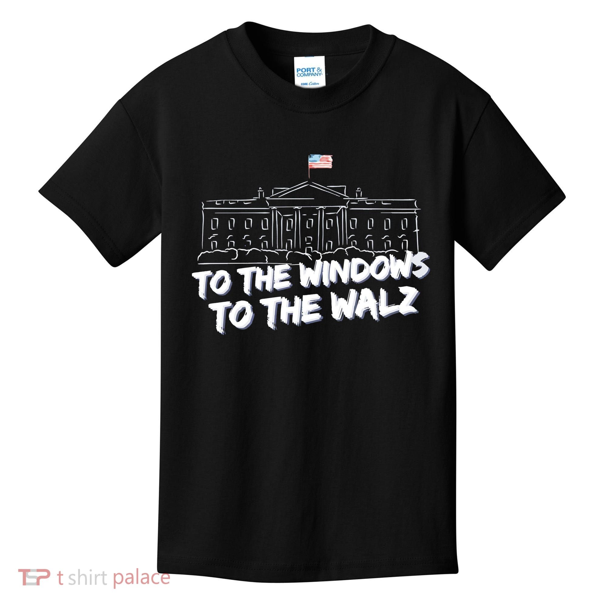 To The Windows To The Walz From The Windows To The Walz Tim Walz Kids T-Shirt