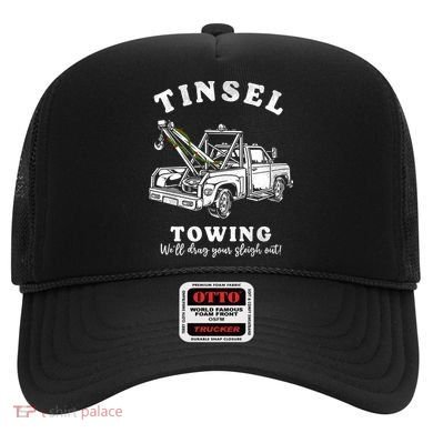 Tinsel Towing We'll Drag The Sleigh Out Hat