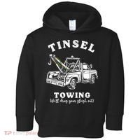 Tinsel Towing We'll Drag The Sleigh Out Toddler Hoodie thumb 0
