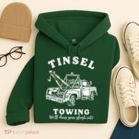 Tinsel Towing We'll Drag The Sleigh Out Hoodie thumb 4