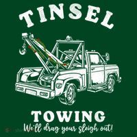 Tinsel Towing We'll Drag The Sleigh Out Long Sleeve Shirt thumb 2