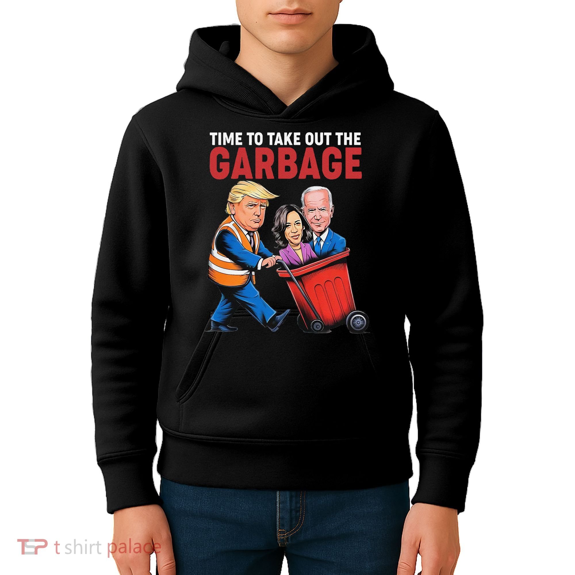 Trump Trump Won 2024 Trump 47 Team Trump Kids Hoodie
