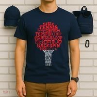 Table Tennis Word Cloud T-Shirt thumb 6