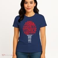 Table Tennis Word Cloud Women's T-Shirt thumb 4