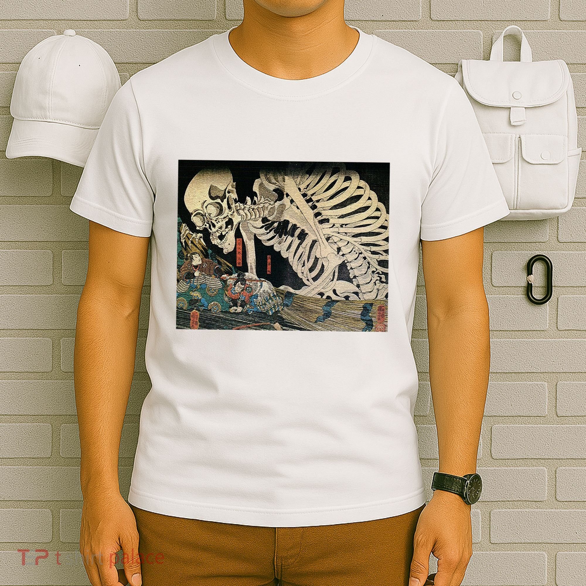 Takiyasha The Witch And The Skeleton Spectre By Utagawa Kuniyoshi T-Shirt