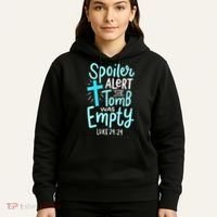 The Tomb Was Empty Luke 24:24 Hoodie thumb 5