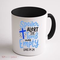 The Tomb Was Empty Luke 24:24 Coffee Mug thumb 1