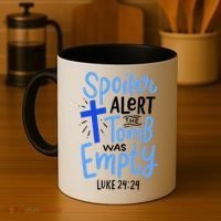 The Tomb Was Empty Luke 24:24 Coffee Mug thumb 4