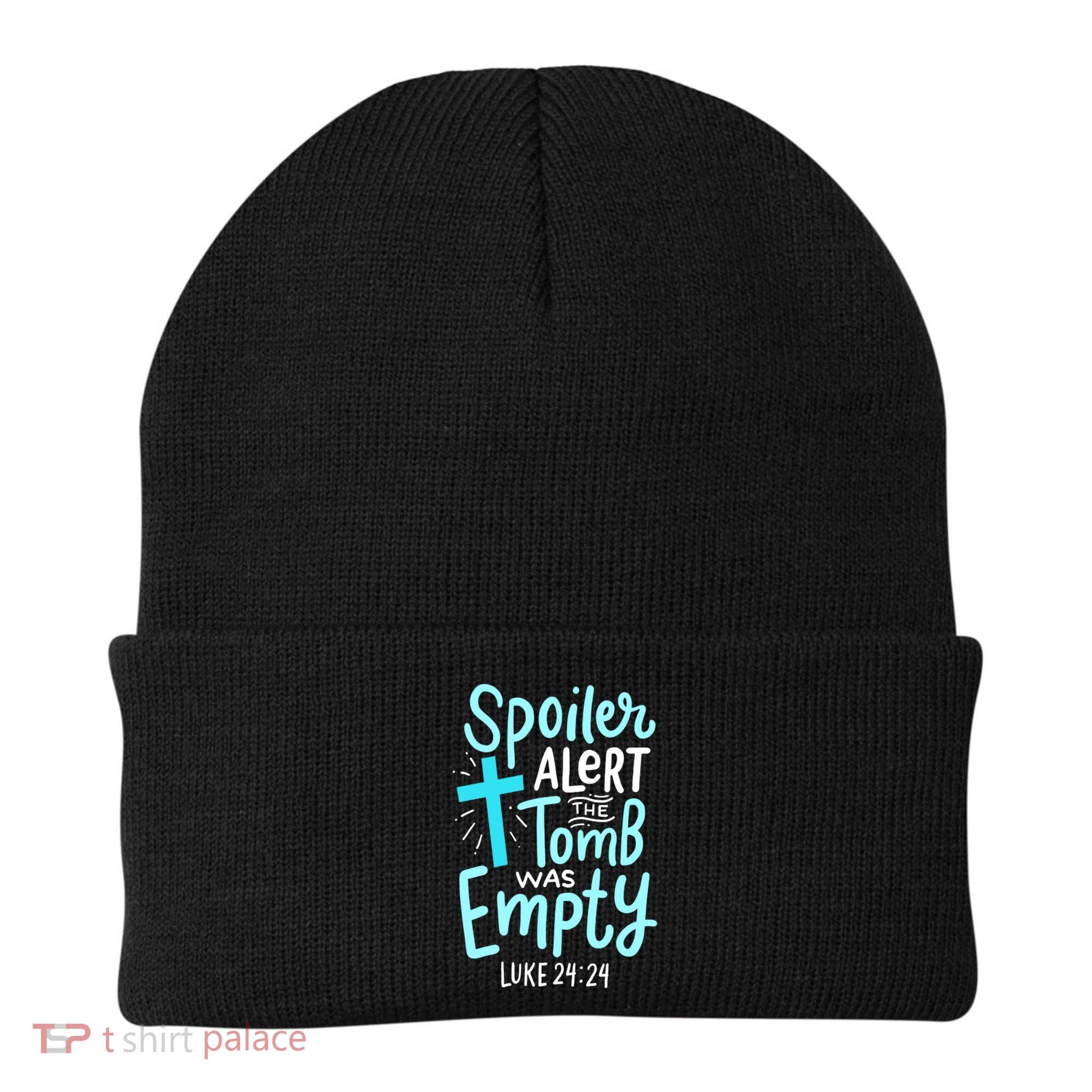 The Tomb Was Empty Luke 24:24 Beanie