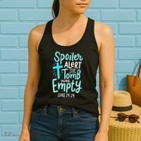 The Tomb Was Empty Luke 24:24 Women's Tank Top thumb 2